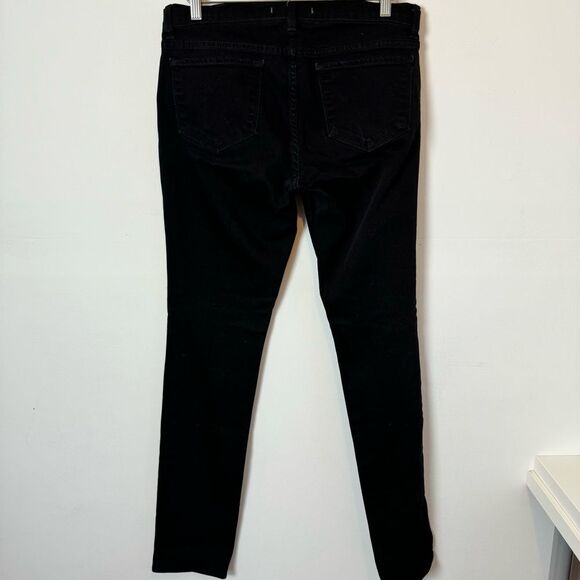 J Brand Black Jett Low Rise Skinny Jeans Style 3912C026 Women's Size 31 - Picture 6 of 12